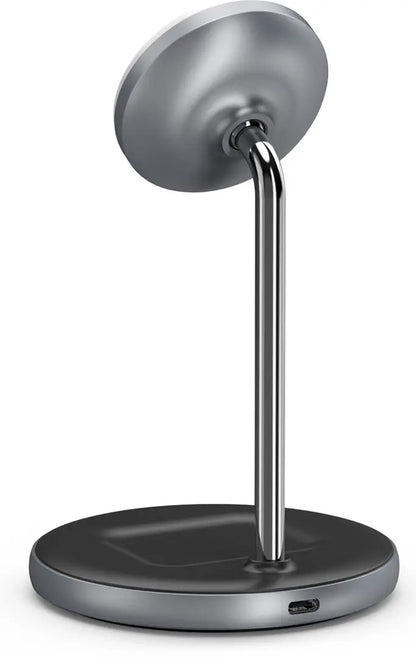 2-in-1 Magnetic Wireless Fast Charger