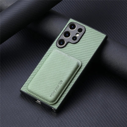 Premium Magnetic  Case For Samsung S25-S24  with cardholder